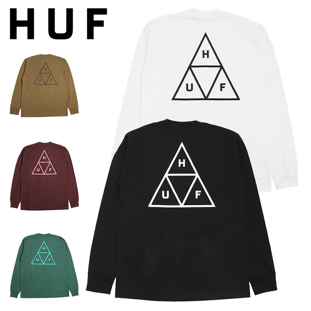 ֥ϥ T HUF ESSENTIALS TT L/S TEE  եå ȥåץ T ĹµT ȥ꡼ ֥  Хåץ ȥ饤󥰥פ򸫤