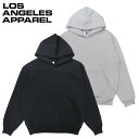 楽天99HeadwearShop【冬物セール開催中！】ロサンゼルスアパレル ロスアパ パーカー 14oz HF-09 長袖 フーディー ヘビーウェイト プルオーバー スウェット Los Angeles Apparel 14オンス メンズ 無地 裏起毛 肉厚 アメリカ製