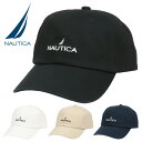 NAUTICA ノーティカ キャップ メンズ レディース ロゴ 6パネル ブランド ローキャップ シンプル ユニセックス 帽子 刺繍 ノーチカ おしゃれ ストリ...