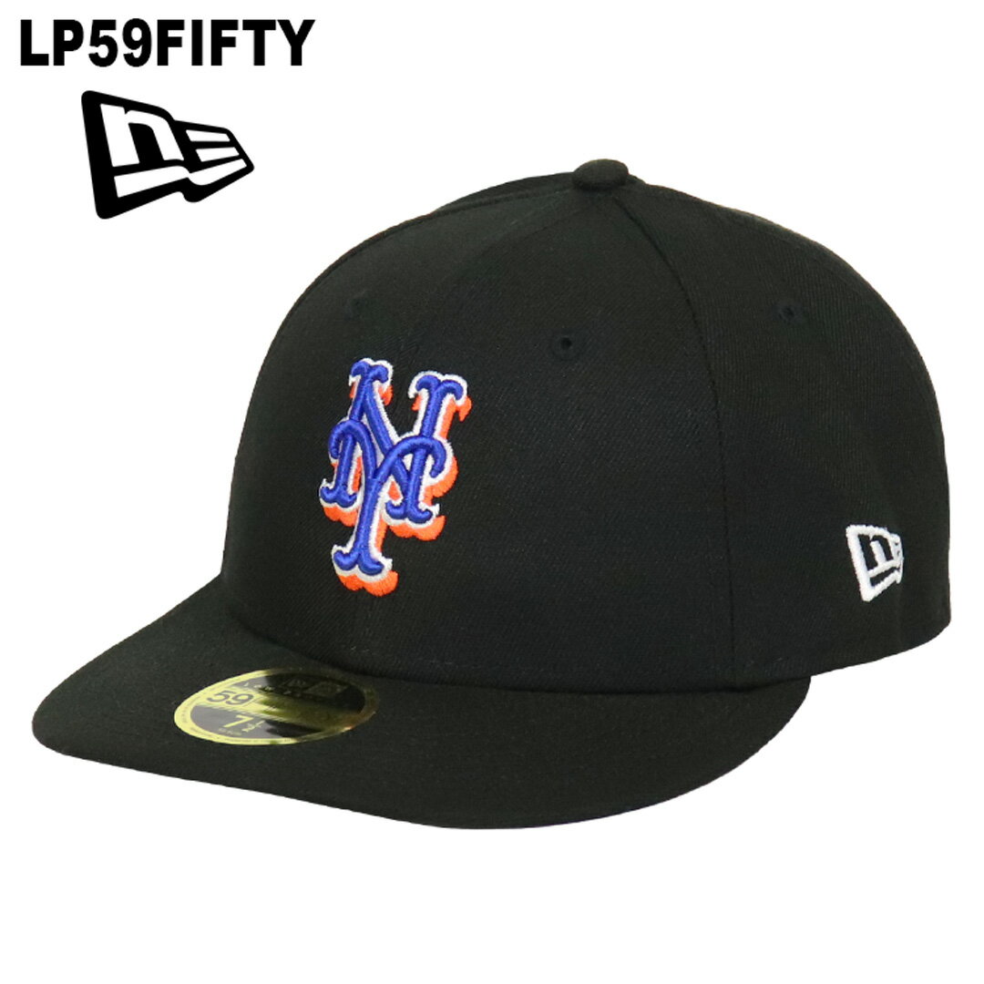 ニューエラ キャップ ロープロファイル LP59FIFTY NEW ERA MLB NY メッツ メンズ 帽子 オーセンティック 公式モデル ベースボールキャップ レディース 野球帽