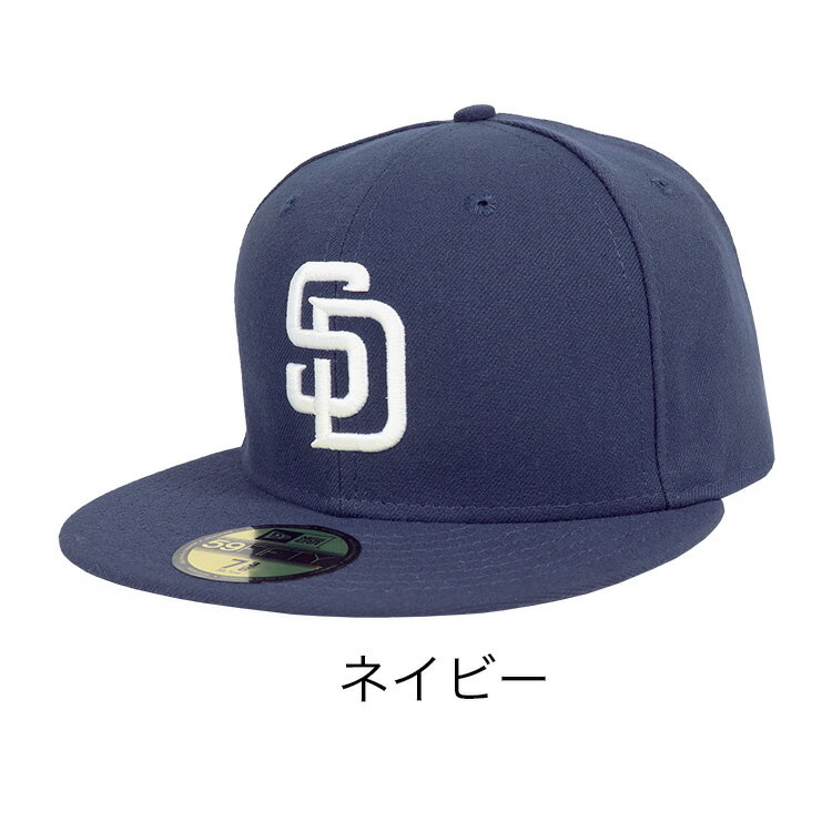 【SALE開催中！】ニューエラ キャップ メンズ 59FIFTY SAN DIEGO PADRES サンディエゴ・パドレス NEW ERA MLB 帽子 オーセンティック オンフィールド メジャーリーグ