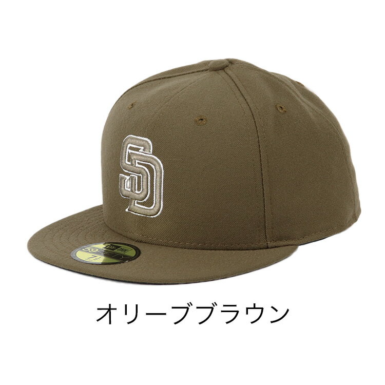 【SALE開催中！】ニューエラ キャップ メンズ 59FIFTY SAN DIEGO PADRES サンディエゴ・パドレス NEW ERA MLB 帽子 オーセンティック オンフィールド メジャーリーグ