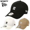 ニューエラ キャップ NEW ERA ブランド ロゴ 9FORTY メンズ レディース 帽子 ベースボールキャップ 男女兼用 かっこいい おしゃれ ストリート ...