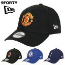 ニューエラ サッカー プレミアリーグ セリエA キャップ NEW ERA 9FORTY メンズ レディース フットボール ブランド ロゴ 帽子 マンU チェルシ...