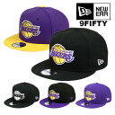 ニューエラ キャップ 9FIFTY ロサンゼルス レイカーズ New Era Los Angeles Lakers NBA MEN 039 S CAP メンズ 帽子 スナップバックキャップ ベースボールキャップ