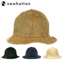 ニューハッタン テニスハット メトロハット バケットハット コーデュロイ メンズ レディース 帽子 Newhattan Corduroy Metro Hat Men 039 s Ladies ブラック 黒 ブラウン 茶色 ベージュ 人気 ブランド かわいい おしゃれ