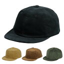 ボールキャップ アンパイアキャップ ショートブリム ツバ短 メンズ レディース 無地 帽子 6パネル コーデュロイ 秋 冬 オールシーズン ユニセックス
