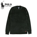 ポロ ラルフローレン ロンT ベロア ロングスリーブ メンズ レディース Polo Ralph Lauren Long Sleeve Crew 長袖ロンT ロングTシャツ ワンポイント 人気 ブランド