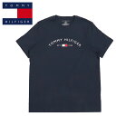 トミーヒルフィガー Tシャツ メンズ TOMMY HILFIGER 09T4327 半袖 ブランド フラッグロゴ トップス 春 夏 クルーネック ショートスリーブ SS おしゃれ