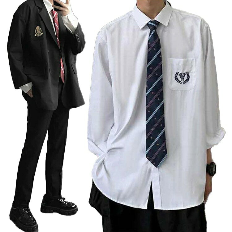 男子用ジャケット 学園祭 大きめ コスプレ 中学生 メンズ 学生服 高校生 発表会 制服 上下セット 仮装 ブレザー 上着 入学式 男子高生 スクール コスチューム衣装 高校制服 通学 ブラック 黒 4点セット スーツ 卒業式 秋冬