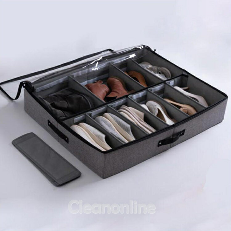 「スーパーSALE割引」透明窓 靴 最大12足収納 スニーカー 調節可能 シューズボックス 折り畳み シューズケース ブーツ シューズ スリッパ 収納ボックス シューズラック 省スペース ホルダー 押し入れ 仕切り付き 仕切り 収納 収納ケース ベッド下収納 シューズバッグ
