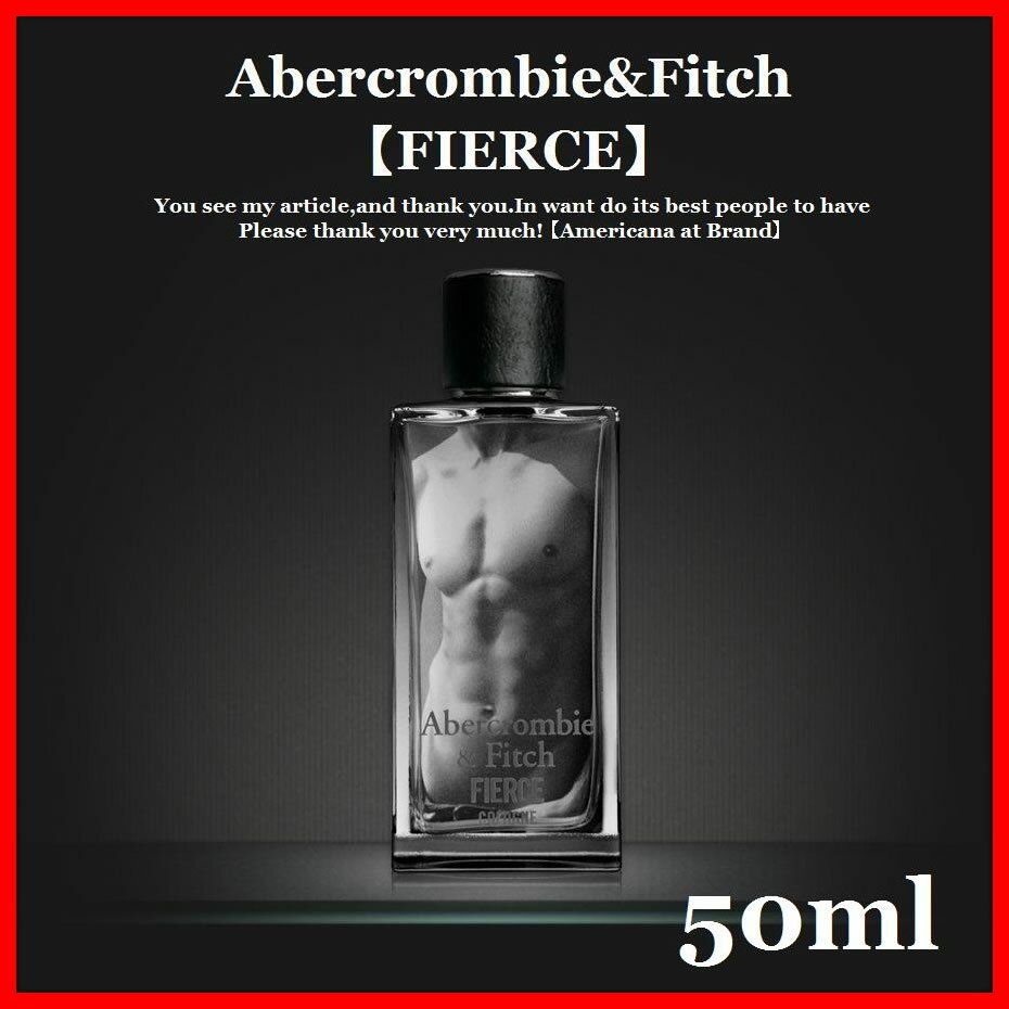 【楽天市場】【送料無料】アバクロ Abercrombie&Fitch アバクロンビー＆フィッチ【正規品】【メンズ】香水 FIERCE フィ