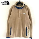 ザ・ノース・フェイス ボアジャケット メンズ THE NORTH FACE ザ ノースフェイス PARKVIEW FLEECE JACKET フリース プルオーバー ジャケット メンズ モコモコ 厚手ボア仕様 ベージュ系 KHAKI×STONE