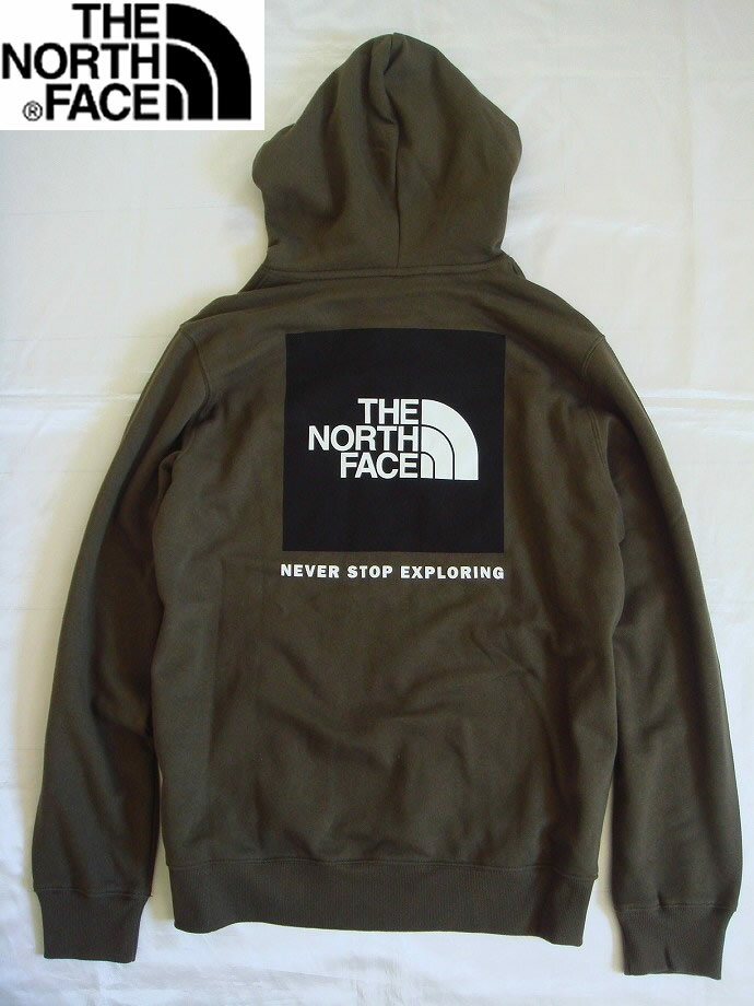 ザ・ノースフェイス THE NORTH FACEメンズ THE NORTH FACE ノースフェイス M BOX NSE PO HDY 裏起毛 ボックスロゴ スウェット プルオーバー パーカー/NWTPEGREN/TNFBLK