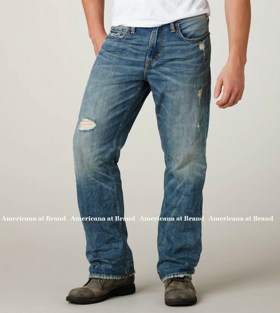 【送料無料】本物レア■アメリカンイーグル Bootcut Jean メンズブーツカットジーンズ・デニム■Light Worn【smtb-k】【kb】