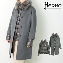 送料無料 HERNO ヘルノ カシミアコート ダウンジャケット フォックスファー ウルトラライトダウンで防寒バッチリ 16AHDCA0117D 38019HER...