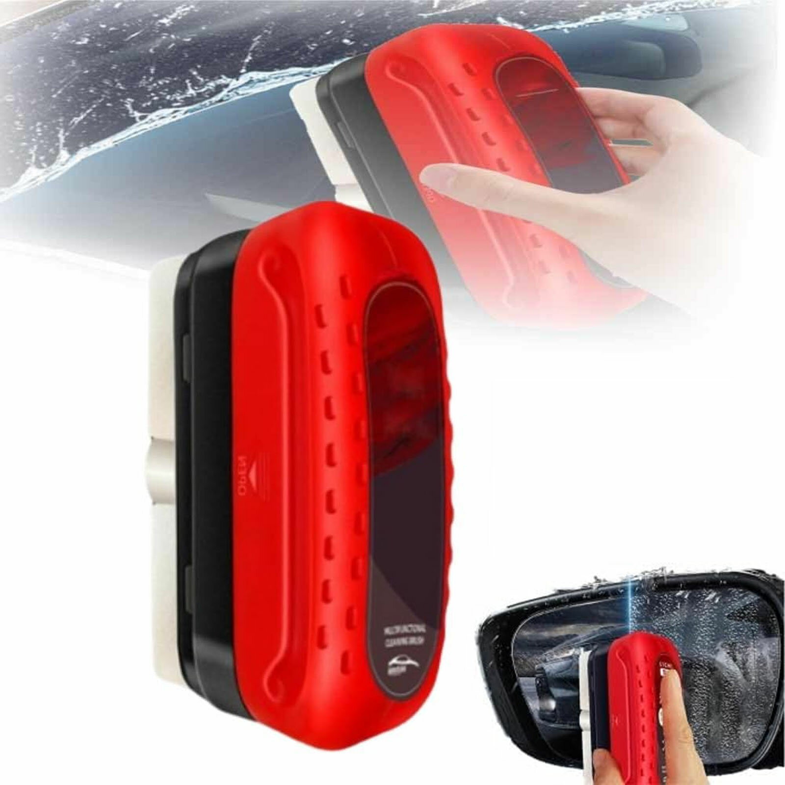 車油膜取りブラシ 強力油膜クリーナー ガラス油膜除去剤 フロントガラス 油膜取り ウォータースポット除去剤 車 ガラス 汚れや水垢除去 視界鮮明 透明度/視認性向上 使用簡単 ガラスコーティング 船舶 オートバイ