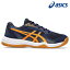 アシックス キッズ バレーボール シューズ asics UPCOURT 5 GS ｜Peacoat/Shocking Orange｜ 1074A039-404