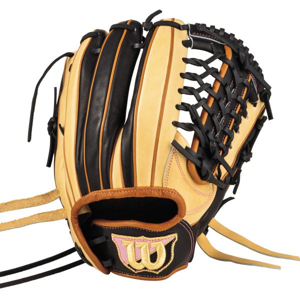 ウィルソン 女子ソフトボール用グラブ Wilson Queen デュアル ユーティリティ用 DU カラー：ブロンド×ブラック Wilson WBW100705