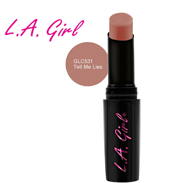 【メール便可】 エルエーガール　ラグジュアリークリームリップスティック　GLC531　Tell Me Lies　L.A.girl Luxury …