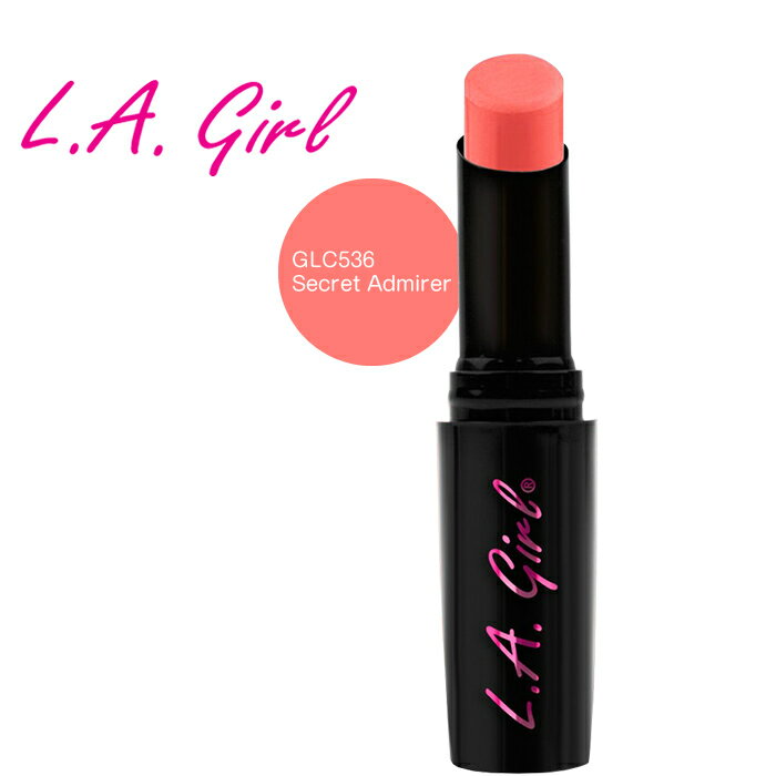 【メール便可】 エルエーガール　ラグジュアリークリームリップスティック　GLC536　Secret Admirer　L.A.girl Luxur…