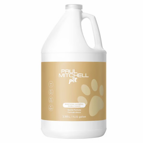 JPaul Michell Pet ポールミッチェルペット オートミールリンス ガロン 3.785L 1 US Gallon Oatmeal Shampoo 大容量 犬 猫 低刺激 保湿 敏感肌用 乾燥対策 ナチュラル処方
