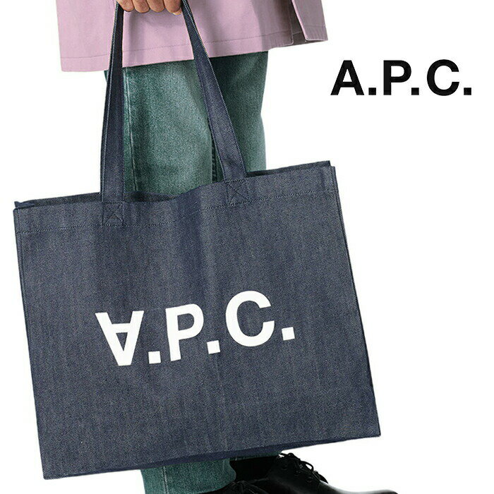 APC アーペーセー トートバッグ デニムトート INDIGO/デニムブルー M61446 Shopping Daniela apc バッグ A.P.C.