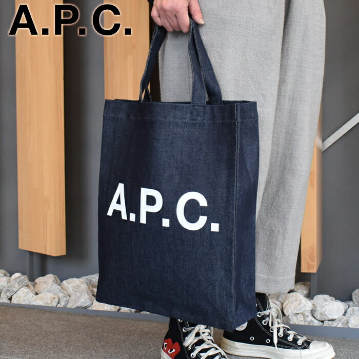 APC アーペーセー トートバッグ デニム デニムブルー M61569 tote lou mini anses apc バッグ A.P.C. アーペーセー バッグのサムネイル