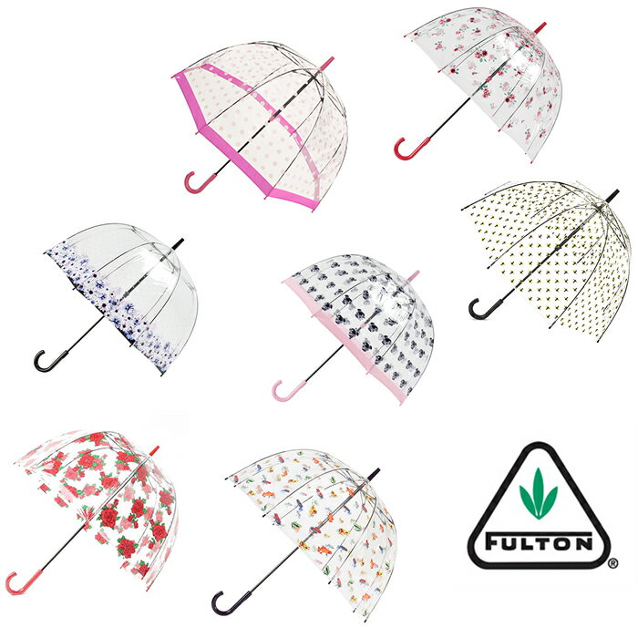 FULTON フルトン バードケージ レディース傘 全7デザイン アンブレラ 長傘 デザイナーズ L042のサムネイル