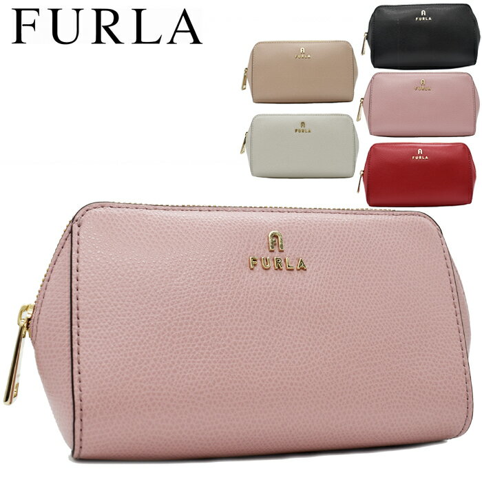 FURLA フルラ コスメティックケース CAMELIA M COSMETIC 全5色　化粧ポーチ フルラ ポーチ WE00449