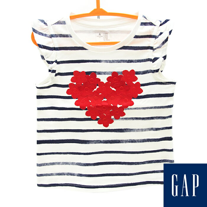 baby GAP ベビーギャップ ボーダーカットソー ホワイト 95cm 2歳 100cm 3歳 子供服 子供用 キッズ ジュニアのサムネイル