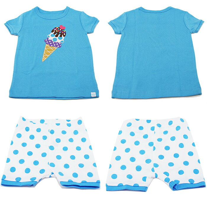 baby GAP ベビーギャップ Tシャツ パンツセット ホワイト×ブルー 80cm 12-18ヶ月 90cm 18-24ヶ月 セットアップ 子供服 キッズ