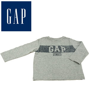 baby GAP ベビーギャップ ロンT 長袖Tシャツ グレー 90cm 18-24ヶ月 子供服 子供用 キッズ