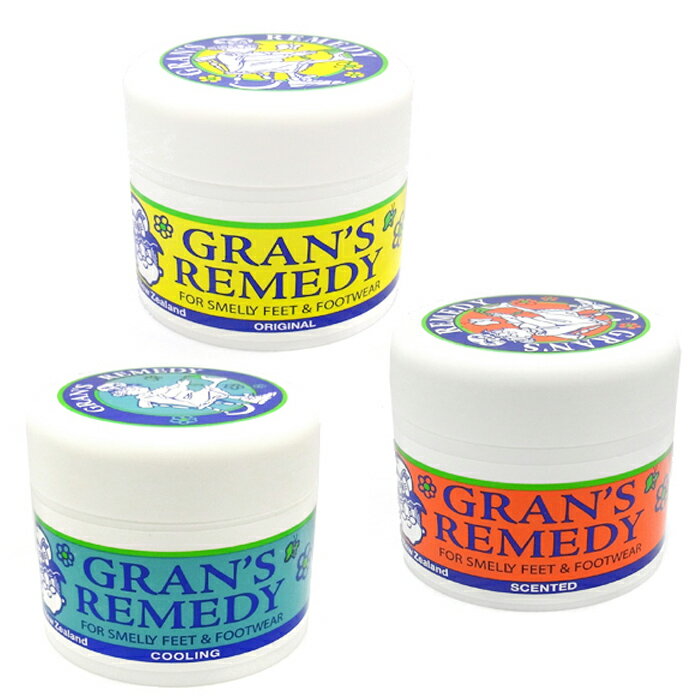 GRAN'S REMEDY グランズレメディ 靴用消臭・殺菌パウダー 各50g 全3タイプ（レギュラー/フローラル/クールミント）のサムネイル