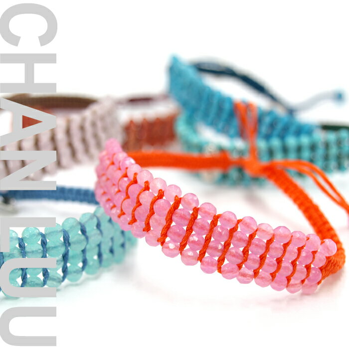 チャンルー ブレスレット（レディース） CHAN LUU チャンルー BRACELET ブレスレット BS3587 全6色 RED/BLUE/LAVENDER/AQUA/PINK/TURQUOISE