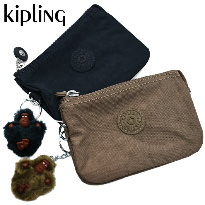 キプリング 【メール便可】 Kipling キプリング ポーチ マルチケース 小物入れ 小銭入れ 全2色 K01864 CREATIVITY S キプリング ポーチ