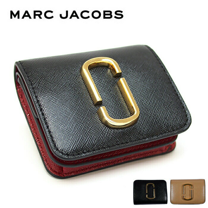 MARC JACOBS マークジェイコブス 二つ折り財布 S112L01PF21 全2色 スナップショット SNAPSHOT ミニ財布 マークジェイコブス 財布