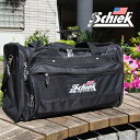 楽天アクアベースSchiek シーク ジムバッグ ブラック ショルダーストラップ付きスポーツバッグ DELUX SPORTS BAG フィットネス バッグ ジム 筋トレ