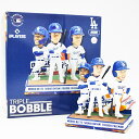 メジャーリーグベースボール TRIPLE BOBBLE ボブルヘッド 大谷翔平 フレディ・フリーマン ムーキー・ベッツ Shohei Ohtani & Fred...
