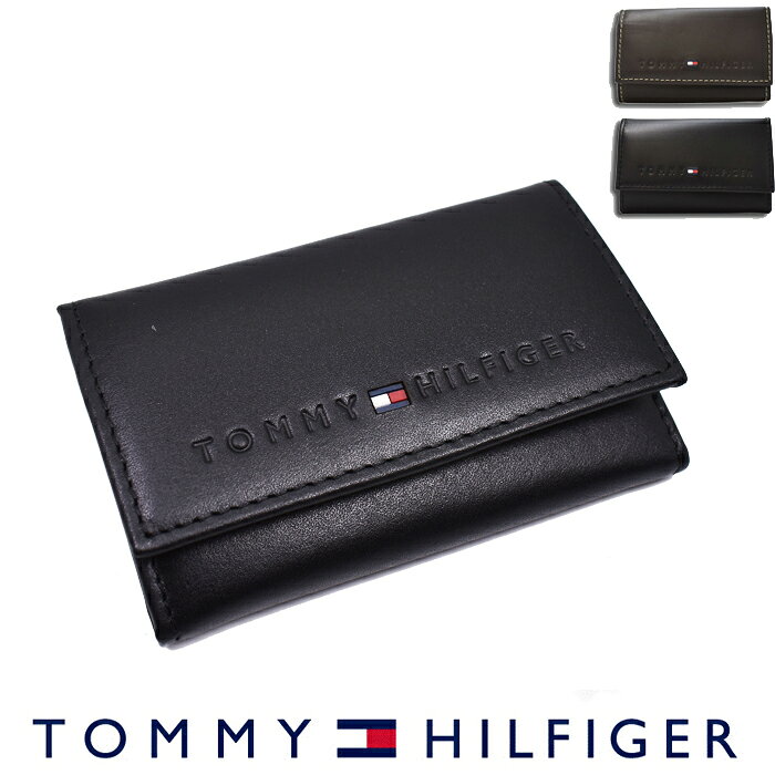 TOMMY HILFIGER トミーヒルフィガー 6連キーケース 全2色 トミーヒルフィガー キーケース トミー キーケース 31TL17X005