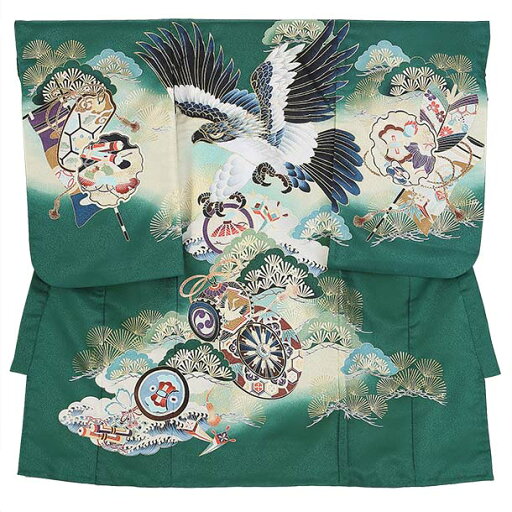 【レンタル】単衣産着 レンタル 夏用産着 お宮参り 祝着 4点セット 着物 長襦袢 帽子 よだれかけ お守り 男の子レンタル産着 男児産着 レンタル 着物レンタル K033 【レンタル】単衣産着 レンタル 夏用産着 お宮参り 祝着 4点セット 着物 長襦袢 帽子 よだれかけ お守り 男の子レンタル産着 男児産着 レンタル 着物レンタル K033