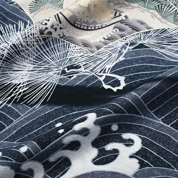 【レンタル】 華徒然 単衣産着 レンタル 夏用産着 お宮参り 祝着 4点セット 着物 長襦袢 帽子 よだれかけ お守り 男の子レンタル産着 男児産着 レンタル 着物レンタル danjiubugi suhdanjiubugi 黒色 グレー K042