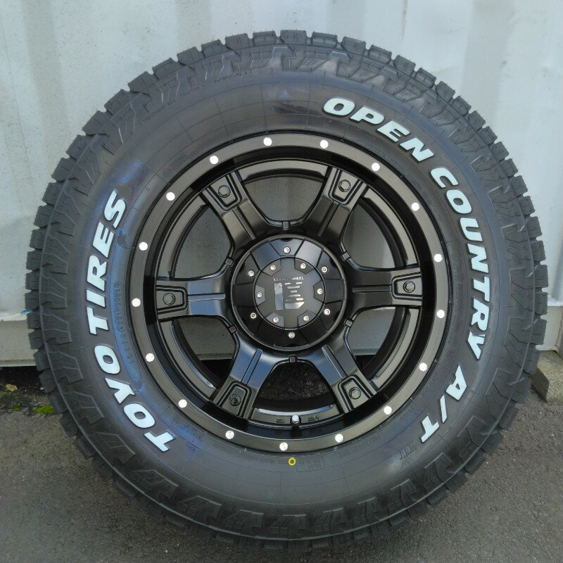 新品 特価 サマータイヤホイール4本セット 265/65R17 265/70R17 トーヨータイヤ オープンカントリー AT3 17インチ LEXXEL OutLaw 150プラド サーフ ハイラックス FJクルーザーのサムネイル
