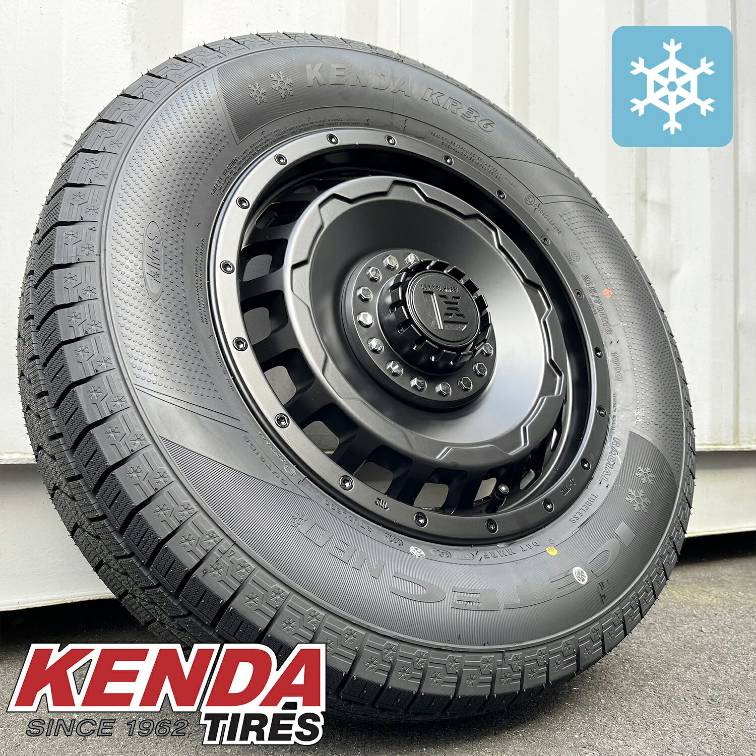 新品 スタッドレス 16インチ 新品4本 デリカD5 エクストレイル クロスロード アルファード RAV4 CX5 KENDA KR36 215/70R16 タイヤホイール SwaGGer スワッガー