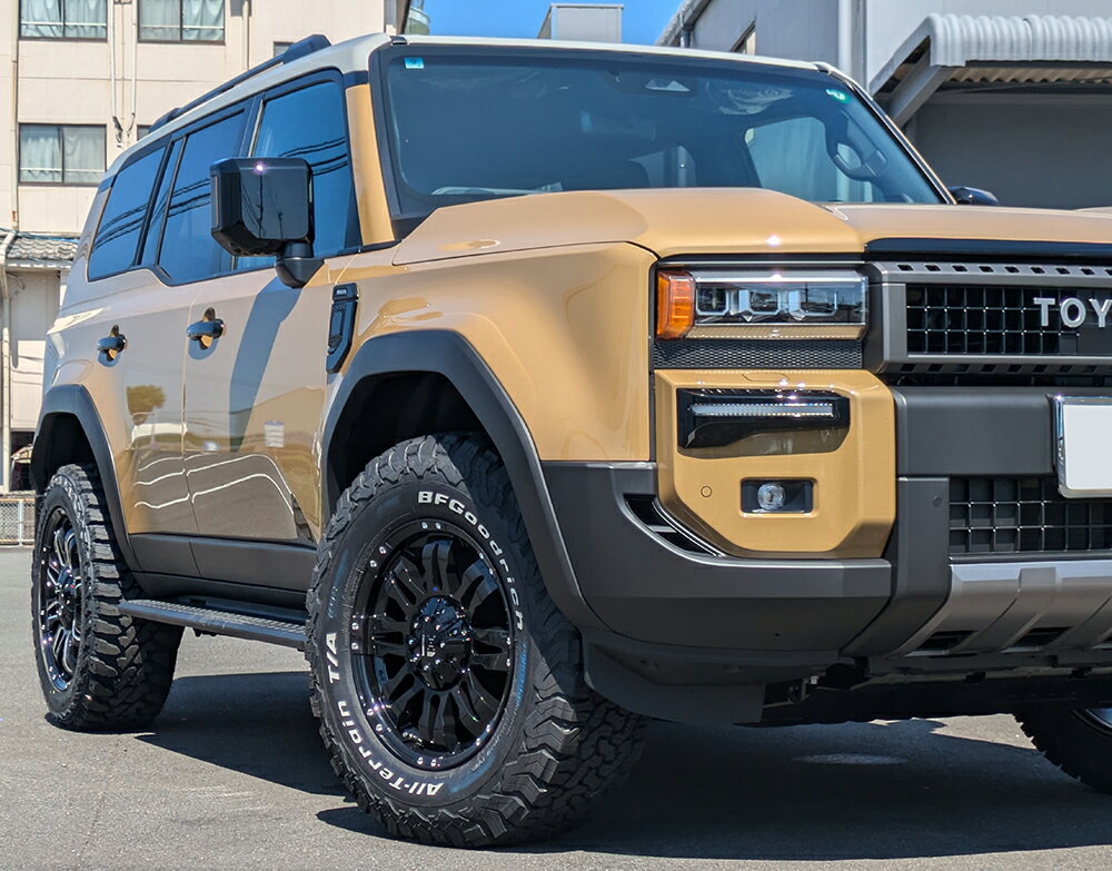 Rakuten - オーバーフェンダー用 ランクル250 ランドクルーザー ランクル300 250 300 17インチ LEXXEL Balano バレーノ BF Goodrich ALLTERRAIN KO3 265/70R17 グッドリッチ　オールテレーン　タイヤホイールセット