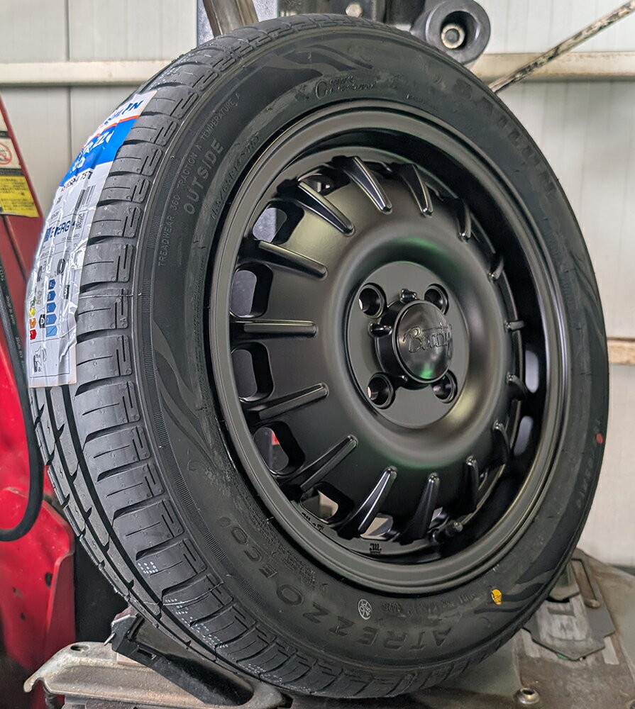 エヴリィ ハイゼット N-VAN キャンバス キャリィ アトレー Bounty ノエル 155/65R14 165/55R14 タイヤホイール セット 14インチ