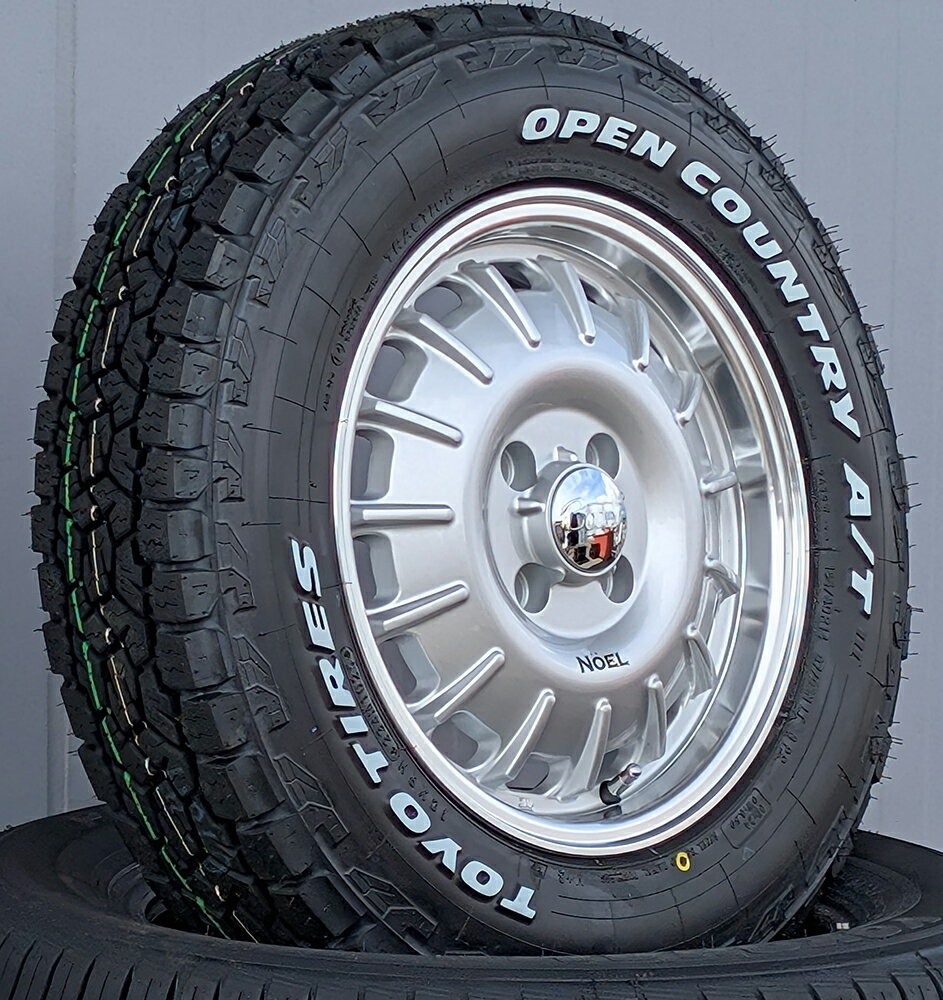 NV200 バネット デリカ D3 TOYO OPENCOUNTRY AT3 165/80R14 ホワイトレター 14インチ タイヤホイールセット
