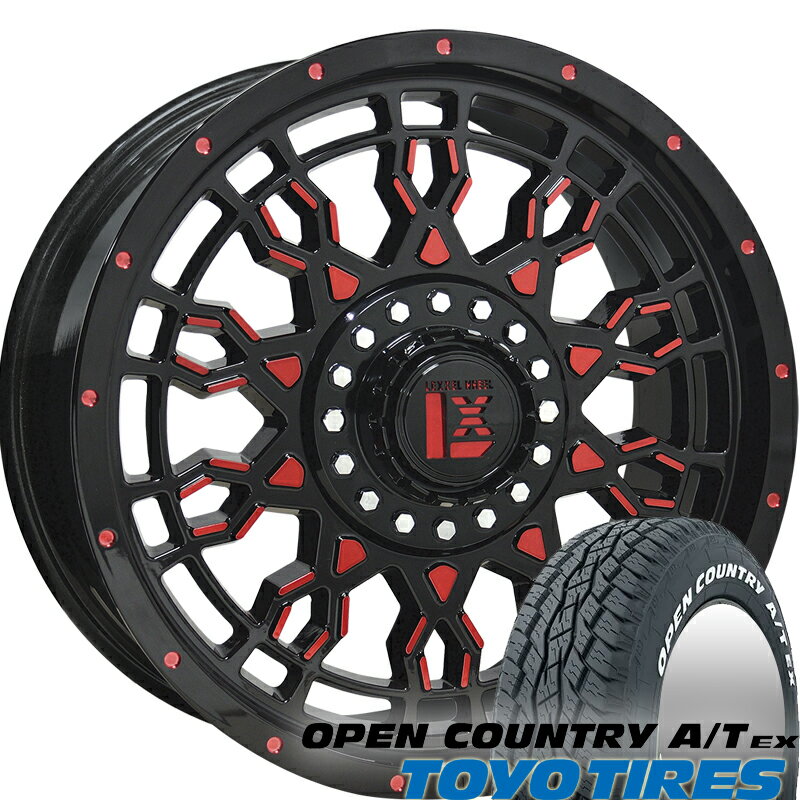 RAV4 アウトランダー エクストレイル D5 CX8 CX5 17インチ LEXXEL PreDator プレデター TOYO OPENCOUNTRY AT EX 225/65R17 ホワイトレター