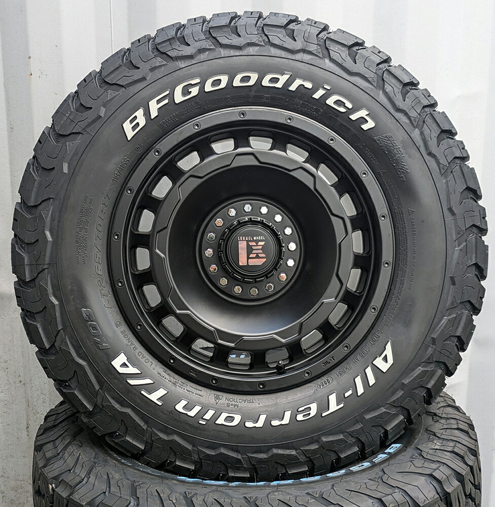 Rakuten - デリカD5 RAV4 CX8 CX5 ハリアー エクストレイル 17インチ LEXXEL SwaGGer スワッガー BF Goodrich ALLTERRAIN KO3 225/70R17 245/65R17