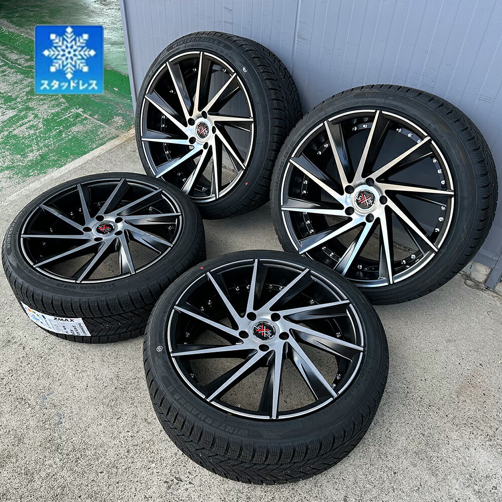 訳有品 キズあり 新品 BMW 5シリーズ F10 6シリーズ F13 7シリーズ LS460 カマロ 20インチ スタッドレスタイヤ WINTERHawk2 245/40R20